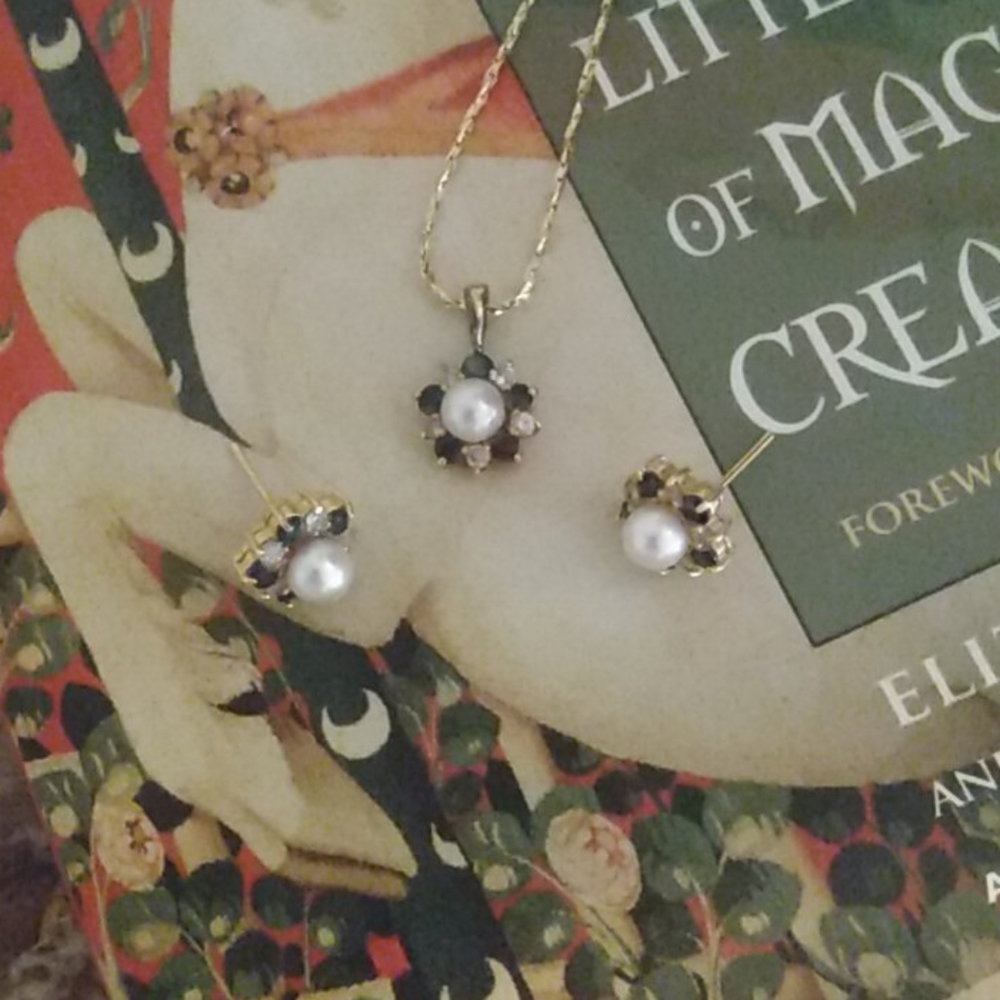 Genuine Diamonds, Sapphires and Pearls